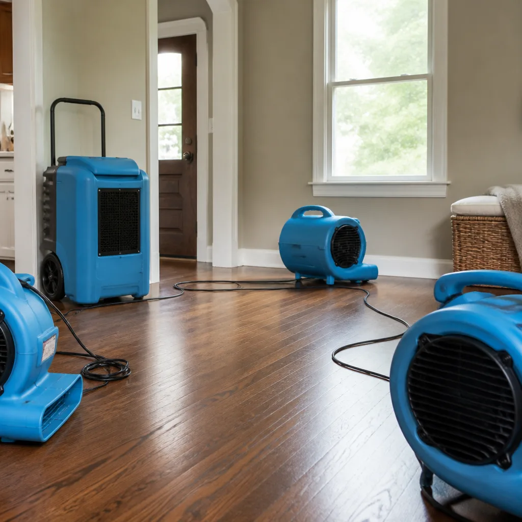 Water damage drying